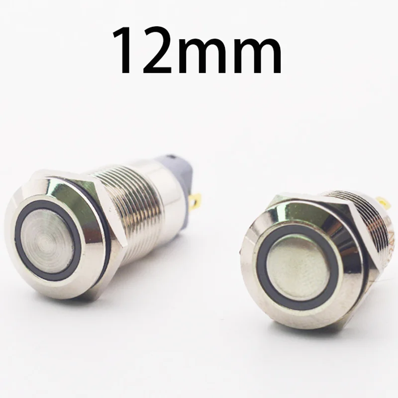 Home Improvement Expo - 전자 버튼 스위치, 12mm LED 조명,