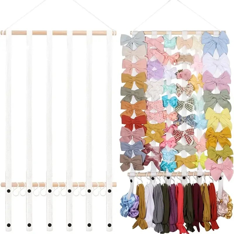 Wall Anchor Plastic - 여자의 머리 활 클립 홀더 다기능