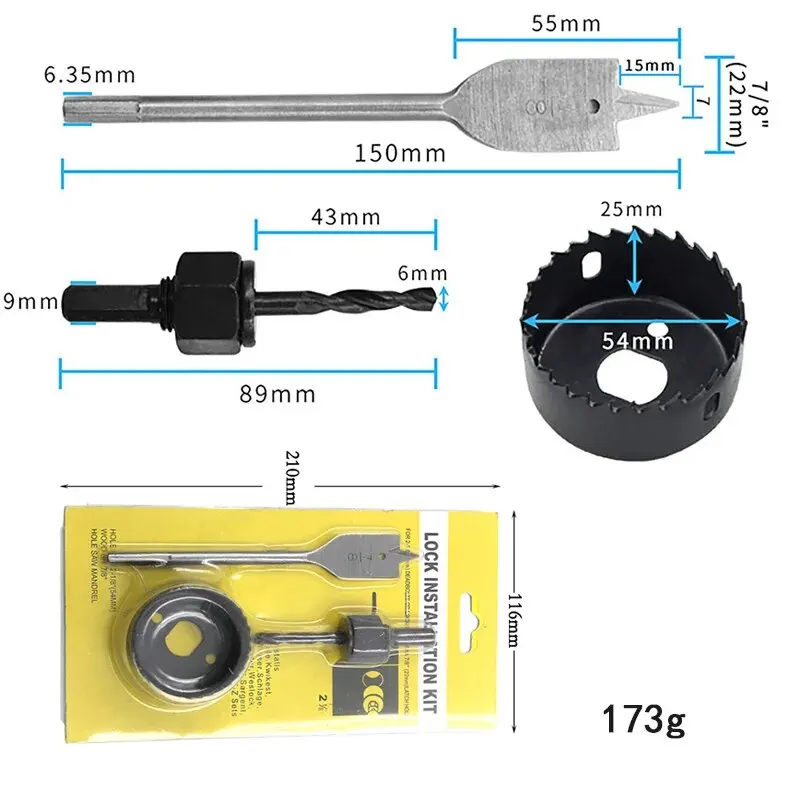 석고보드 및 천장 드릴링용 6PC 32-54mm 홀쏘  - Home Improvement Center 리뷰 및 가격
