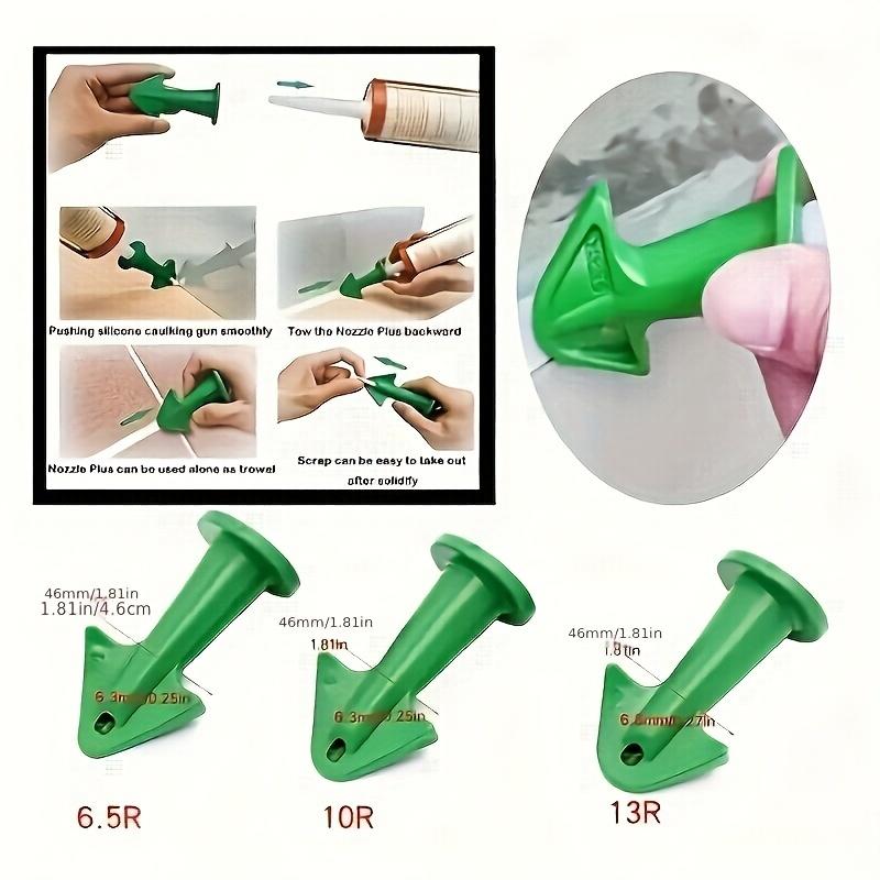 6pcs 실리콘 실란트 노즐 키트 홈 개선 세트 그라우 - Home Improvement Services 리뷰 및 가격